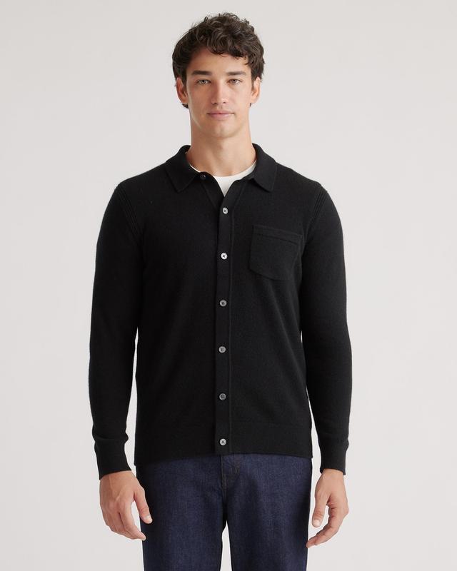 Mongolian Cashmere Button Down Sweater Product Image