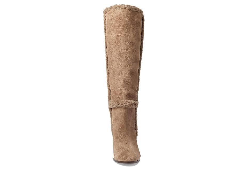 LAUREN Ralph Lauren Aubri Tall Boot (Truffle/Light Truffle) Women's Boots Product Image