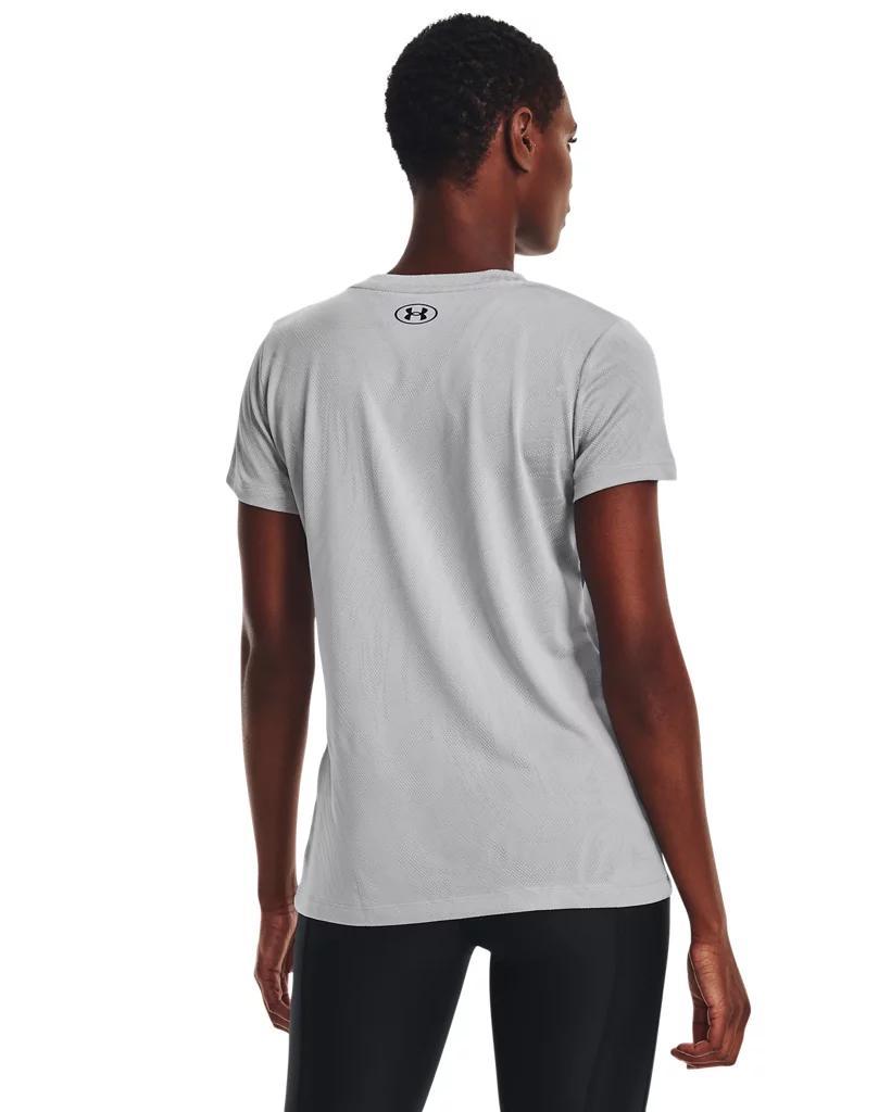 Women's UA Velocity Jacquard Short Sleeve Product Image