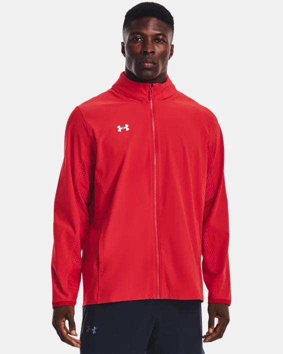 Mens UA Squad 3.0 Warm-Up Full-Zip Jacket Product Image