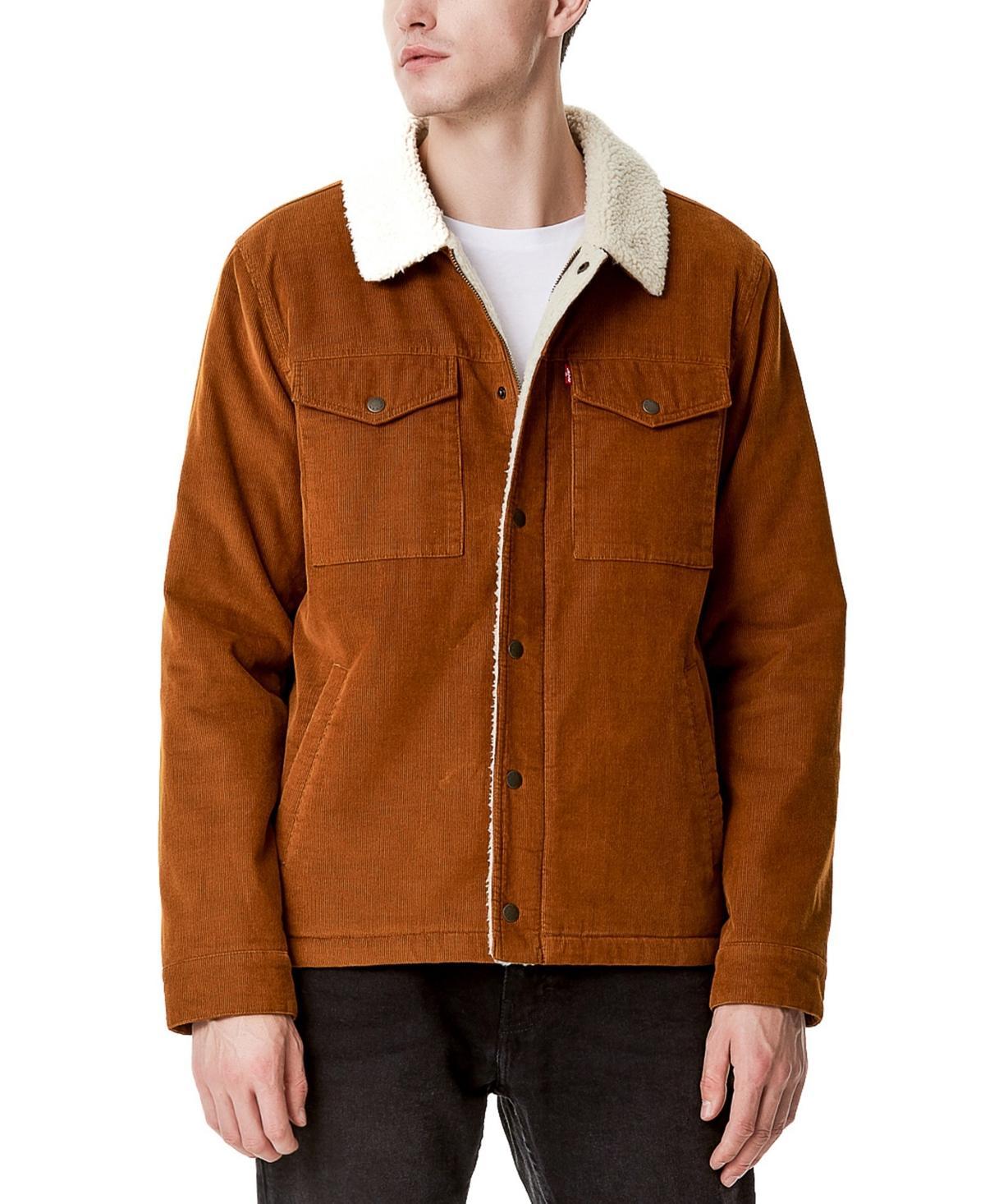 Levi's(r) Two-Pocket Trucker with Soft Sherpa Men's Clothing Product Image