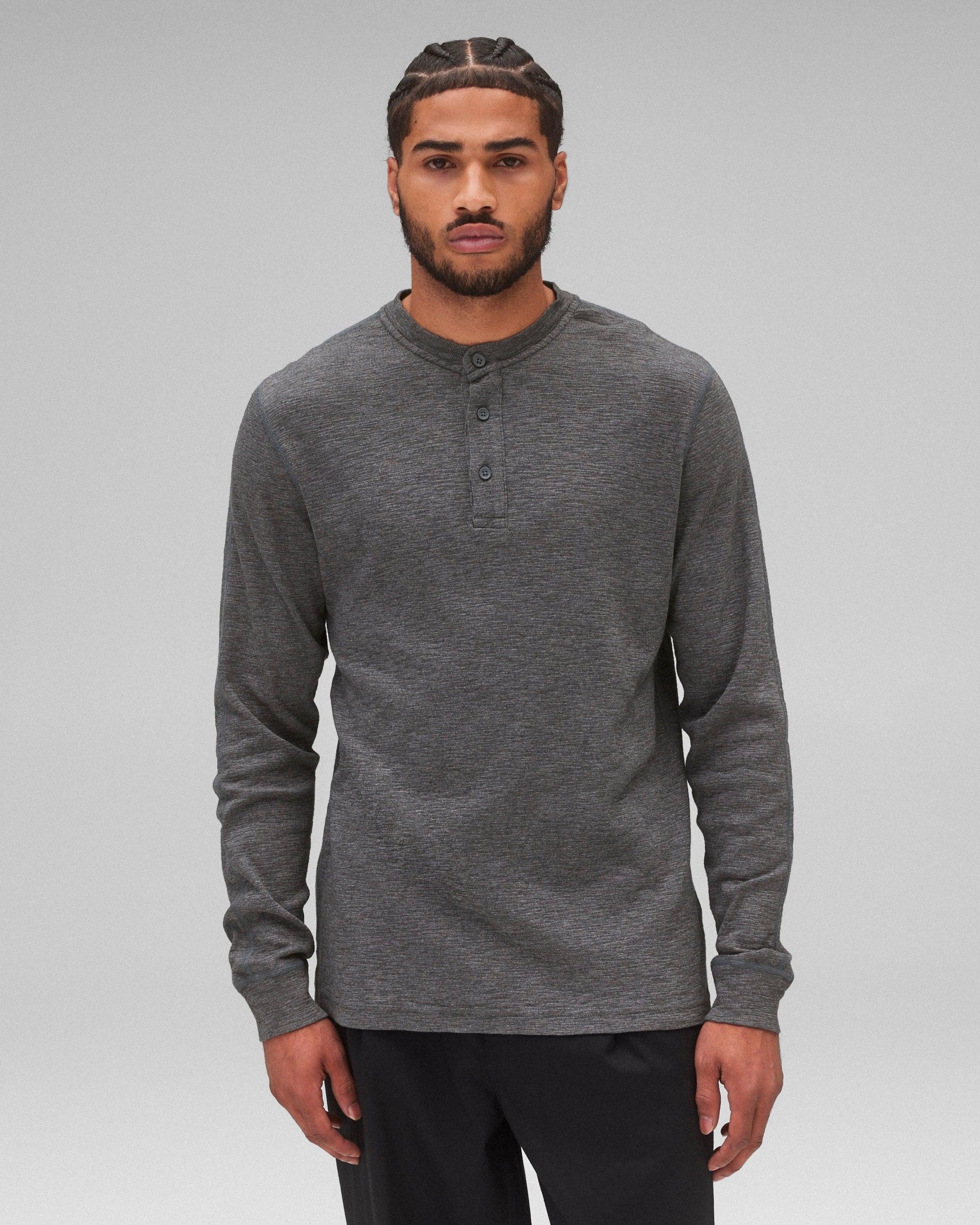 1x1 Slub Henley Male Product Image