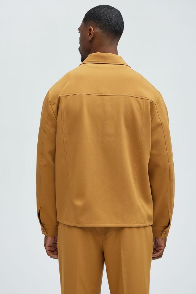 Ronan Weekender Overshirt - Camel Product Image