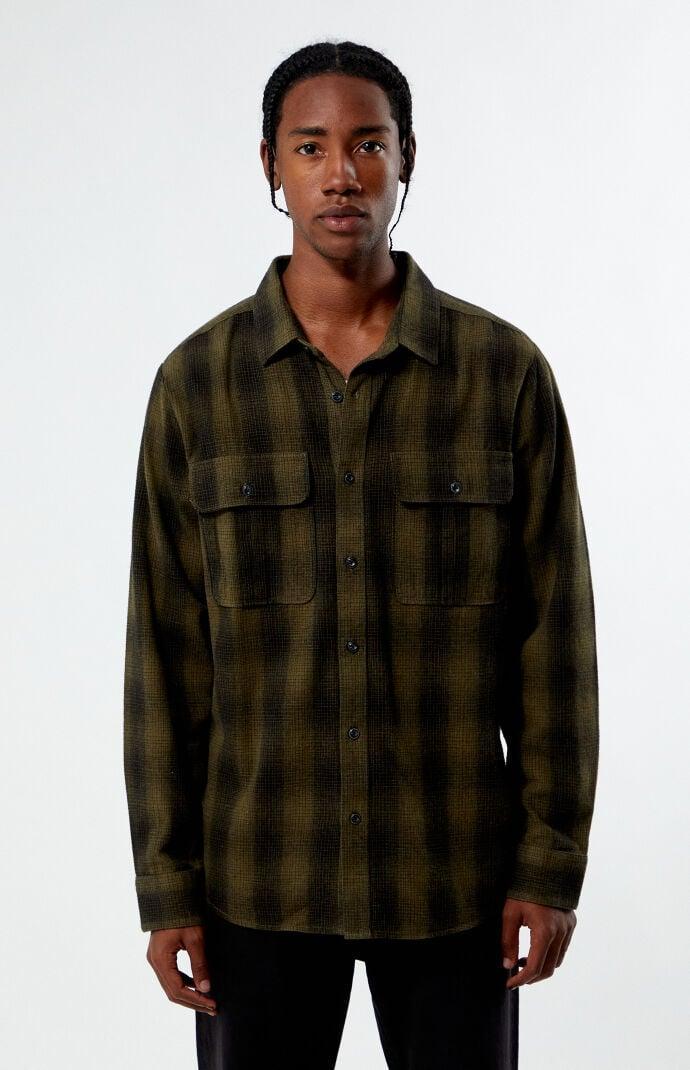 Volcom Mens Shadowstone Flannel Shirt Product Image