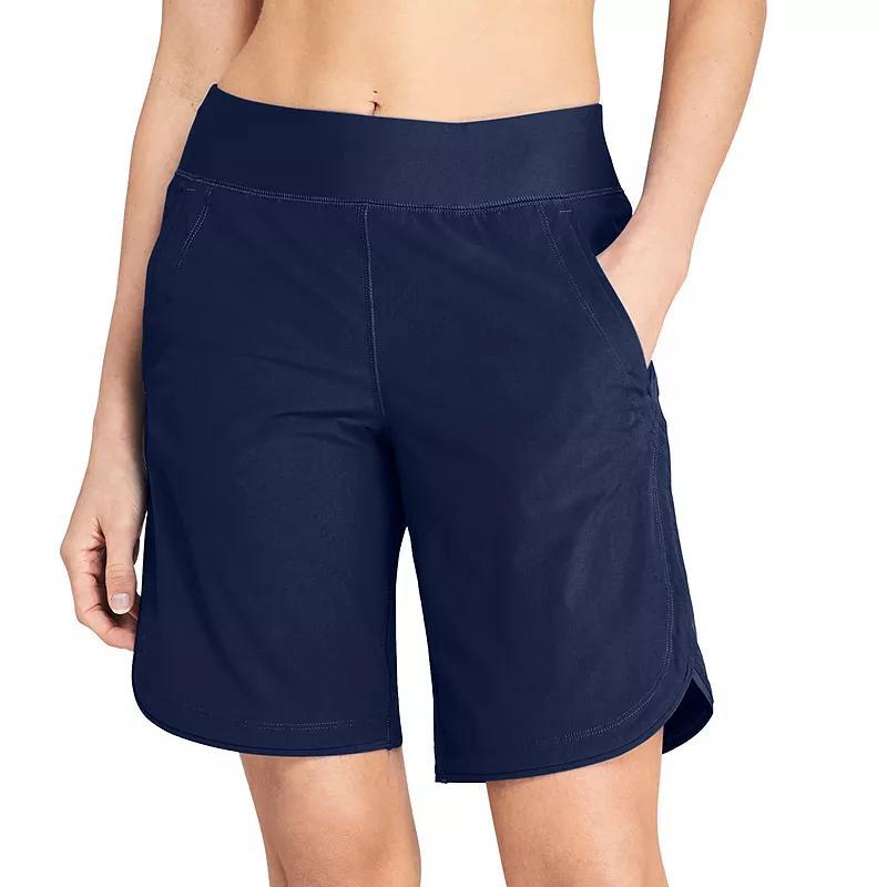 Lands End Womens 9 Quick Dry Modest Swim Shorts with Panty Product Image