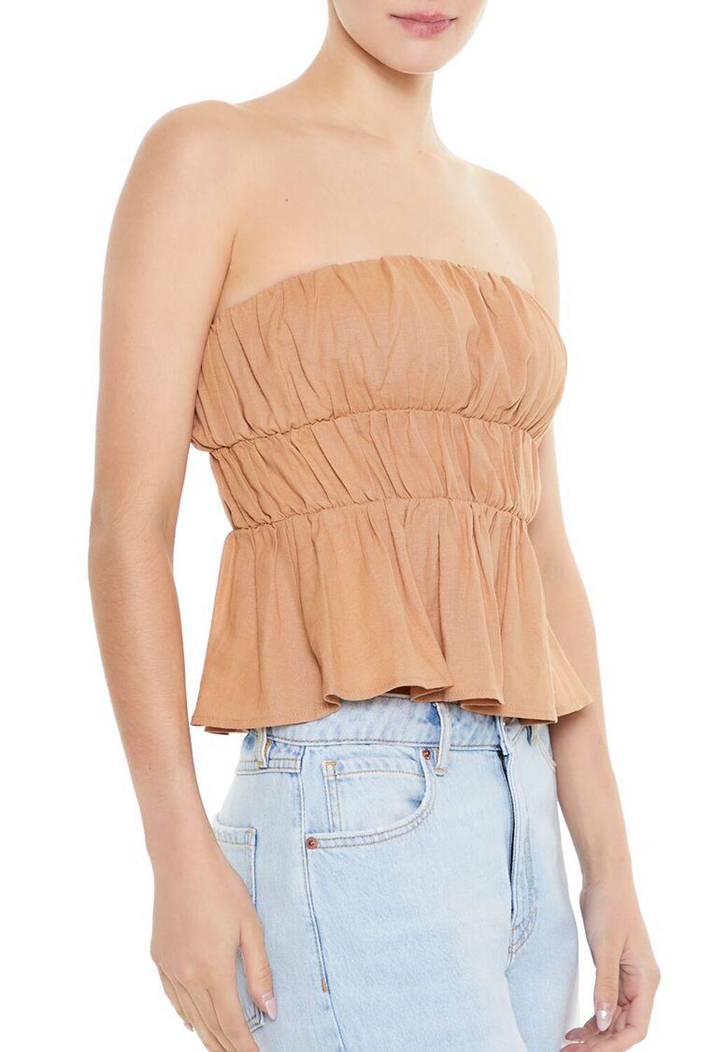 Tiered Flounce Tube Top | Forever 21 Product Image