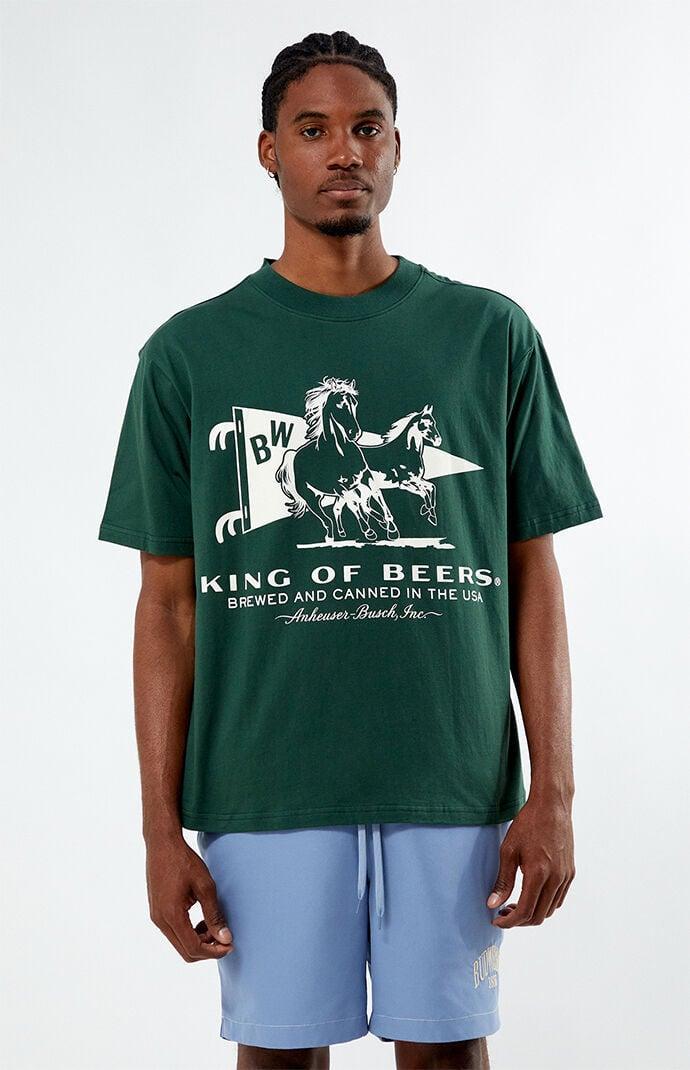 Budweiser Men's By PacSun Banner T-Shirt Product Image