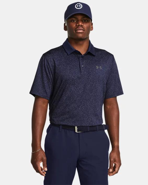 Men's UA Playoff 3.0 Coral Jacquard Polo Product Image