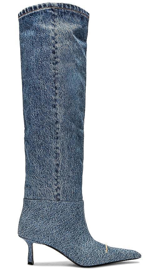 Womens Viola 65 Denim Slouch Boots Product Image