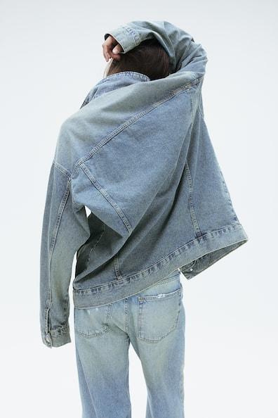 Oversized Denim Jacket Product Image