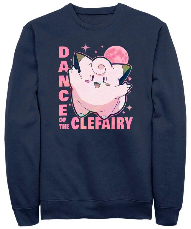 Fifth Sun Mens Clefairy Dance Crew Fleece Pullover Sweatshirt Product Image