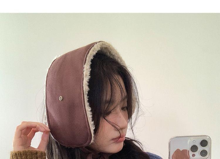 Faux Shearling Earmuffs Product Image