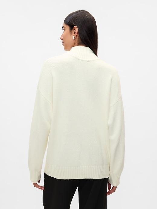 CashSoft Mockneck Sweater Product Image