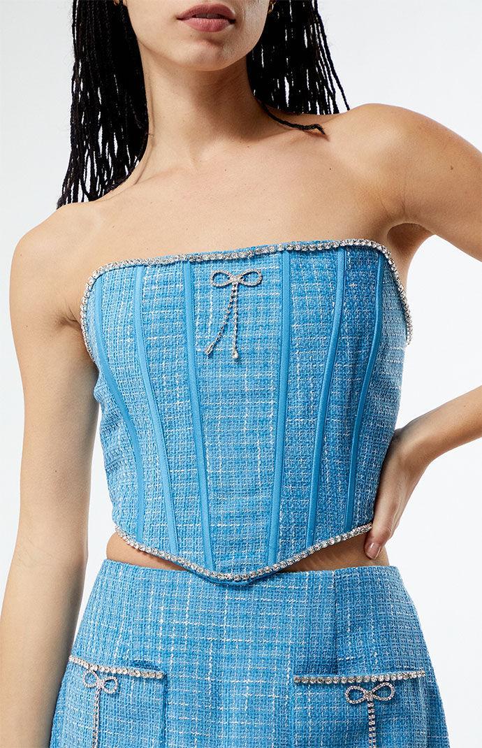 Glamorous Women's Woven Corset Top - Product Image