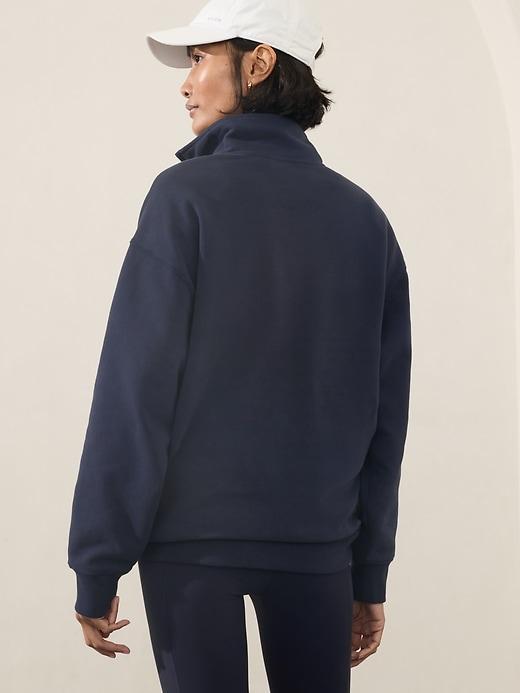 Logo Fleece 1/4 Zip Sweatshirt Product Image