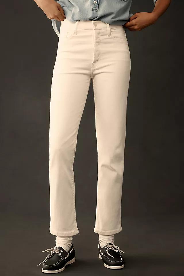 MOTHER The Tomcat Ankle Fray Mid-Rise Straight-Leg Jeans Product Image