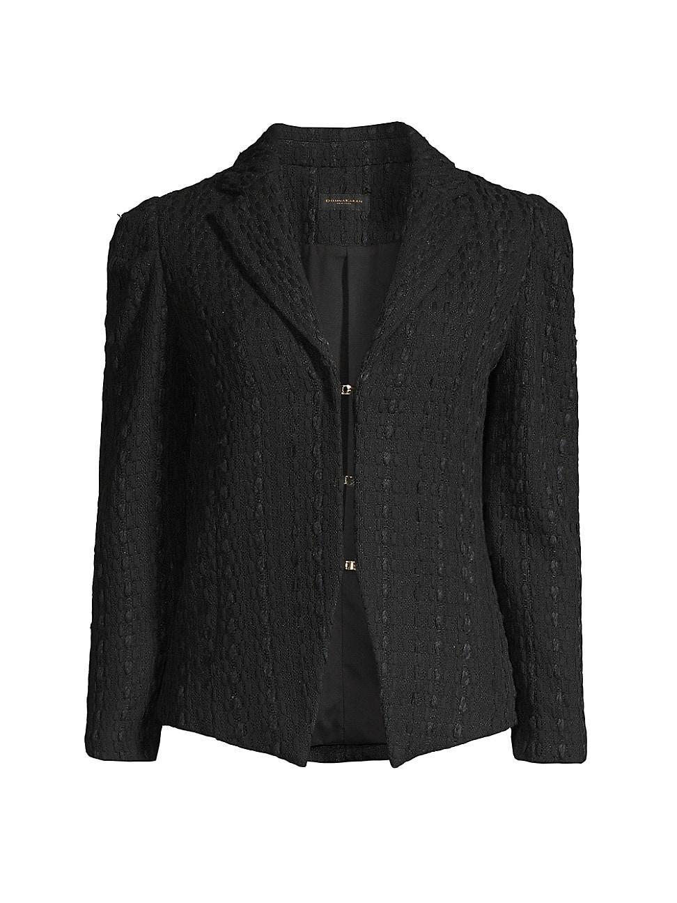 Womens Rustic Chic Ribbon Tweed Jacket product image