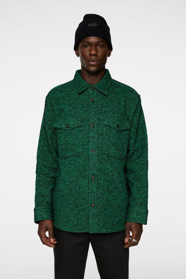 J. Lindeberg Carter Wool Overshirt Product Image