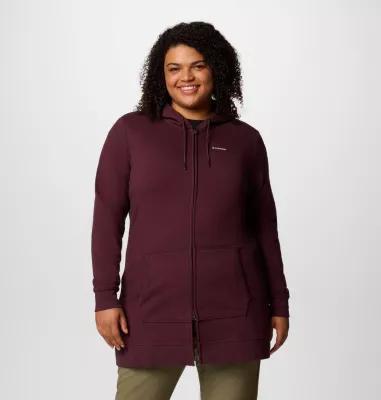 Columbia Women's Burr Trail Long Full Zip Hoodie- Product Image