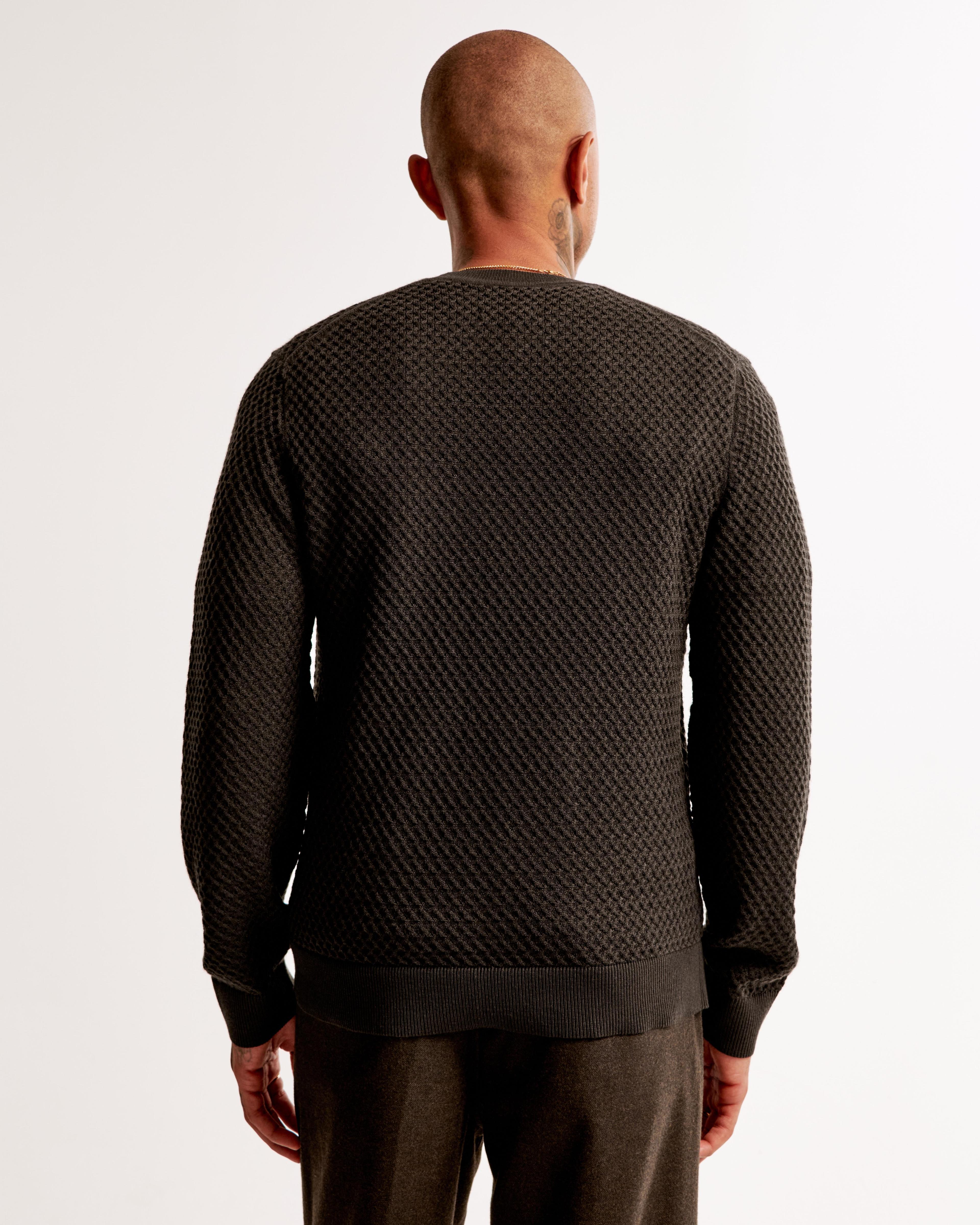 Merino Wool-Blend Crew Sweater Product Image