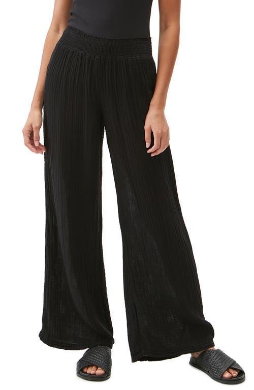 Michael Stars Susie Smocked Waist Pant (Water) Women's Dress Pants Product Image