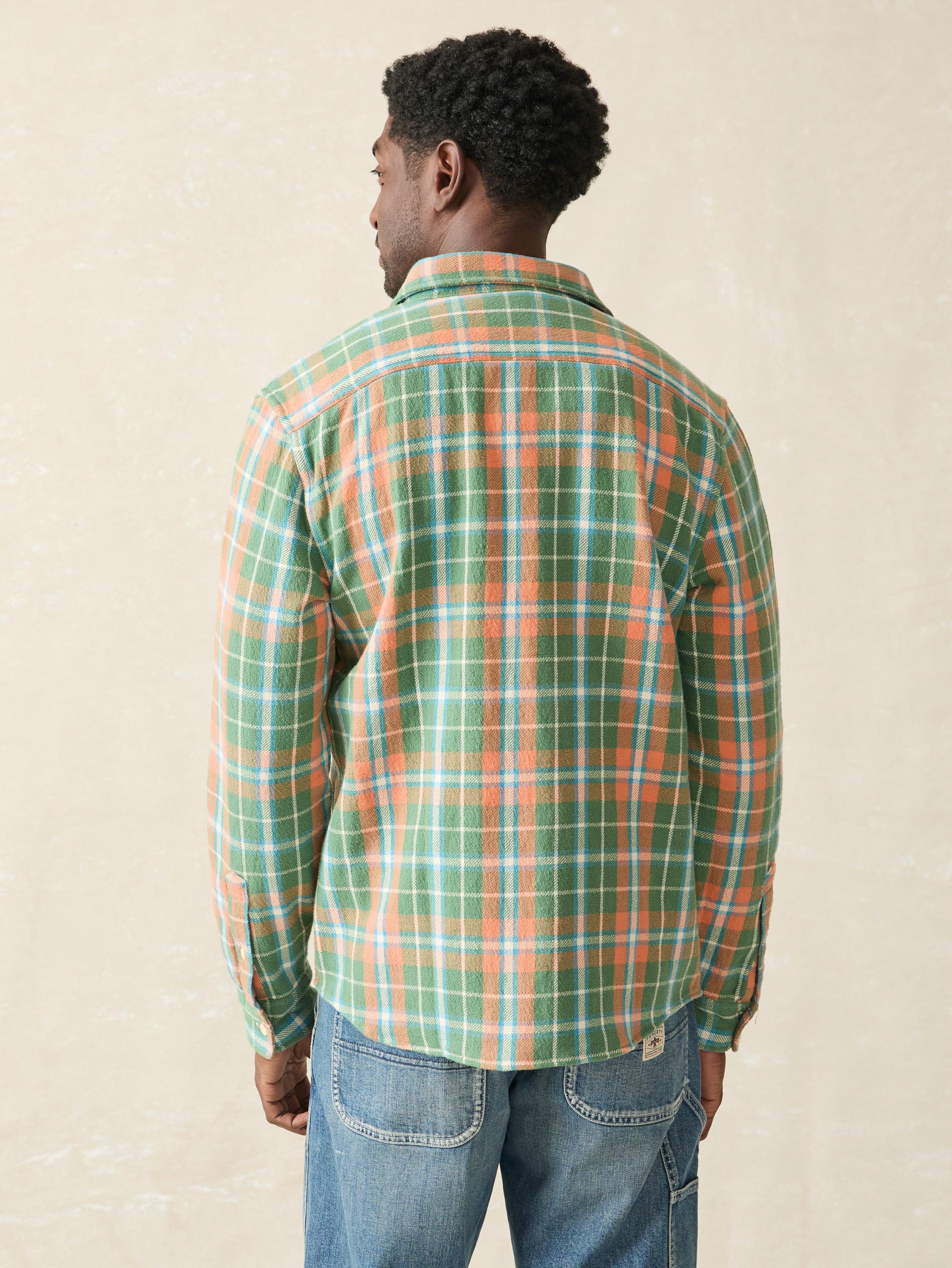 Surf Flannel - Forest Hollow Plaid Male Product Image