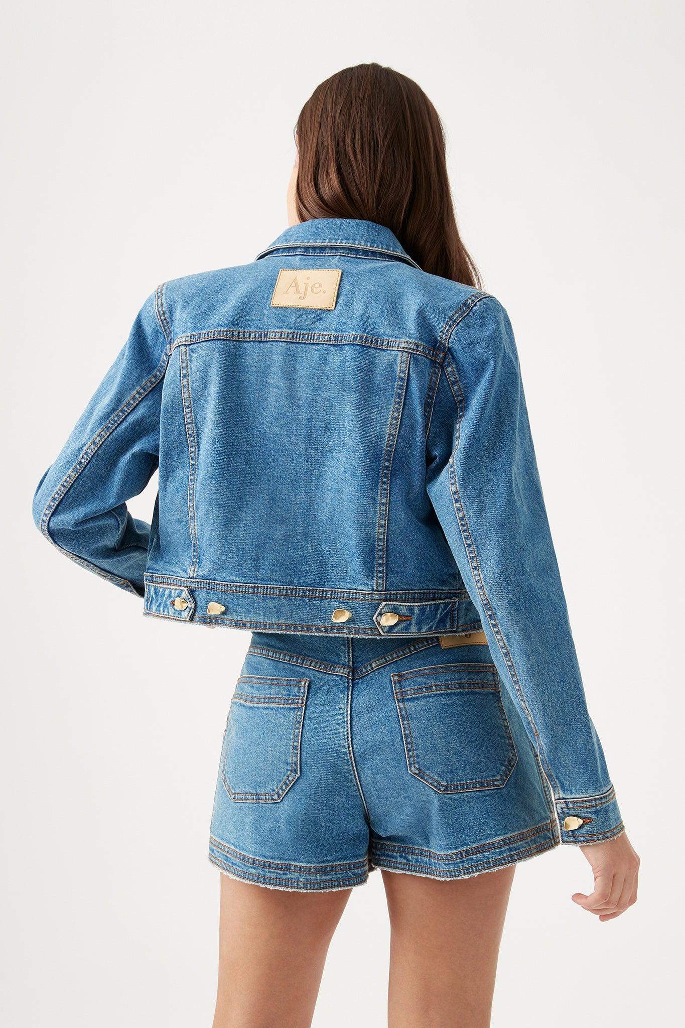 Coda Denim Cropped Jacket Product Image