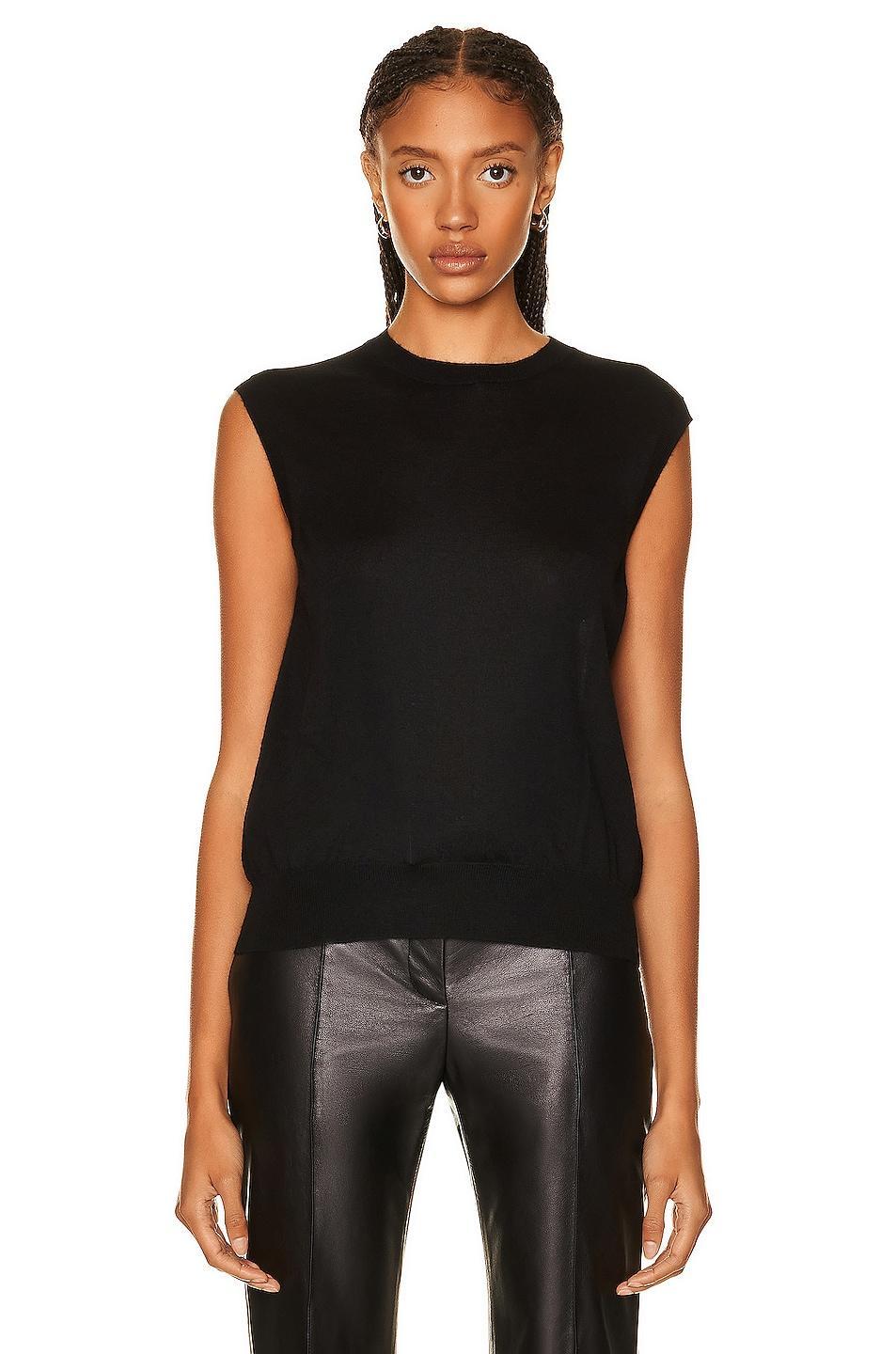 The Row Balham Spring Cashmere Sleeveless Sweater Product Image