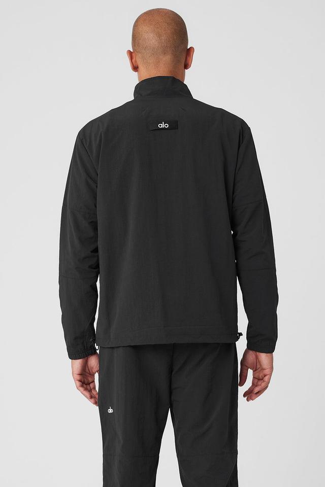 Takeaway Track Pullover - Black Male Product Image