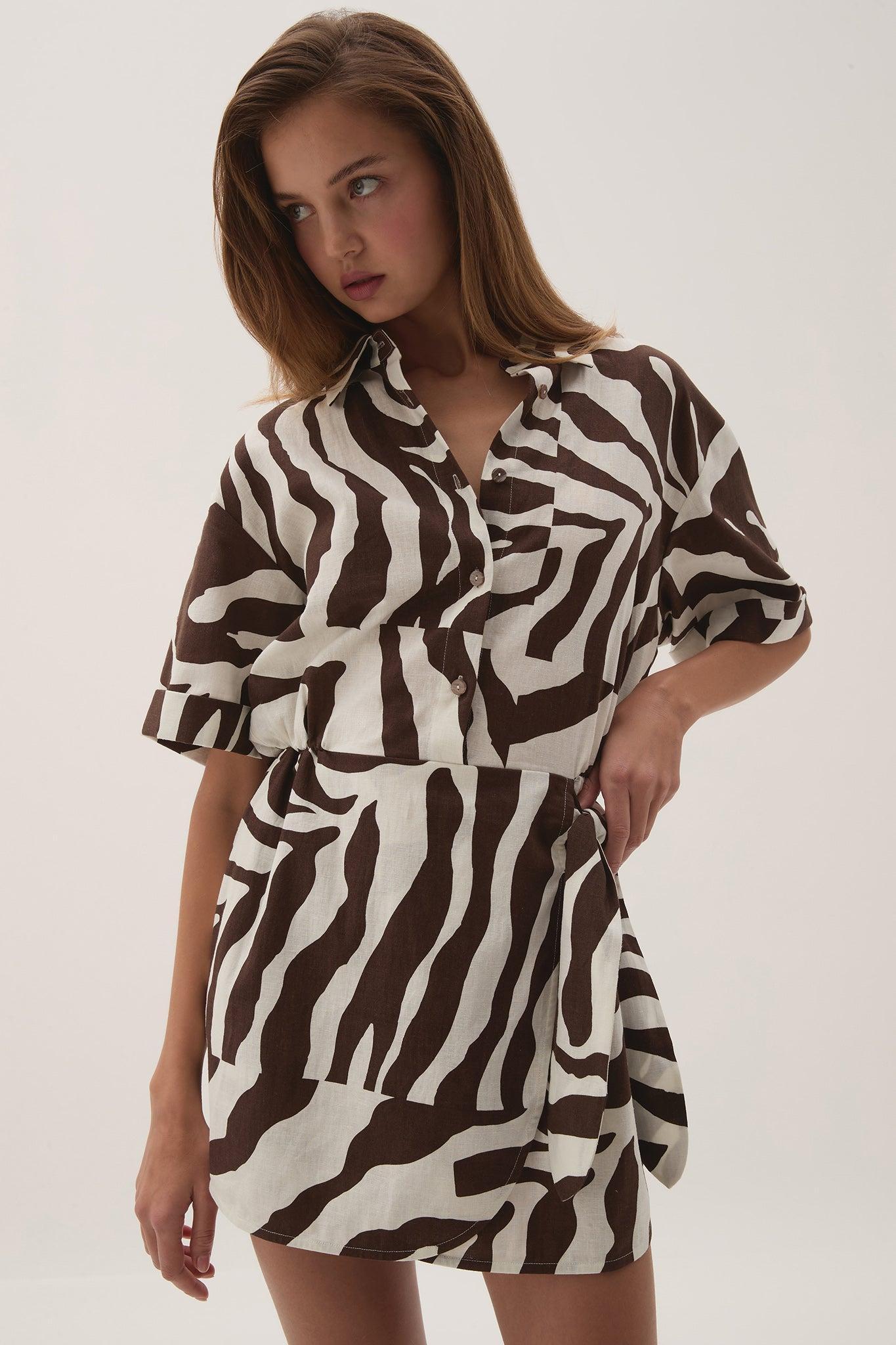 Airlie Mini Shirt Dress Product Image