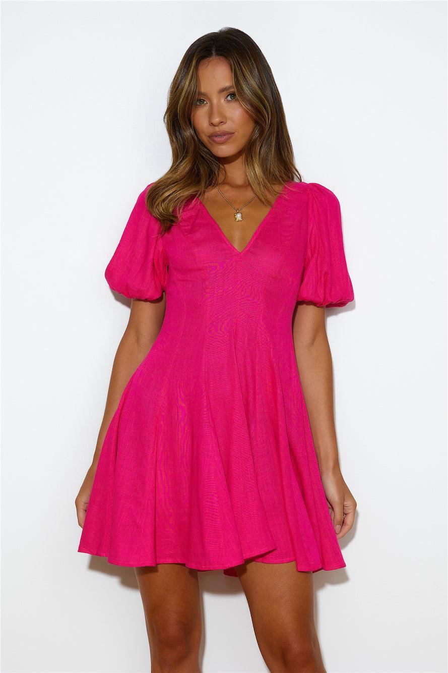 Pretty Sights Dress Pink Product Image