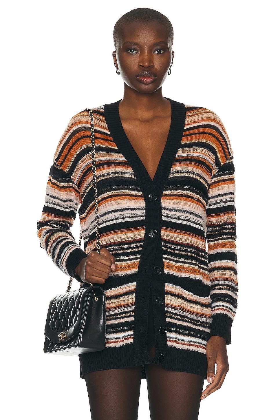 Missoni Turtleneck Long Dress Brown. (also in ). Product Image