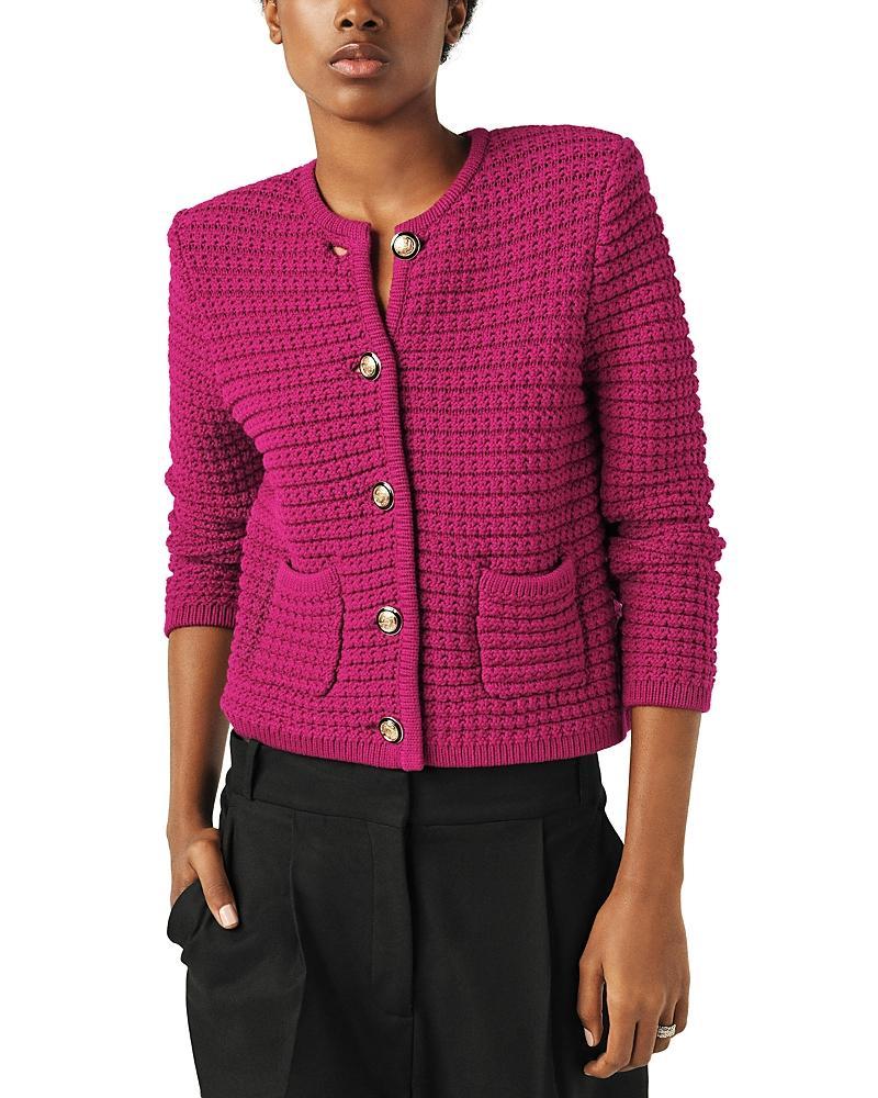 Womens Gaspard Cotton-Blend Cardigan Product Image