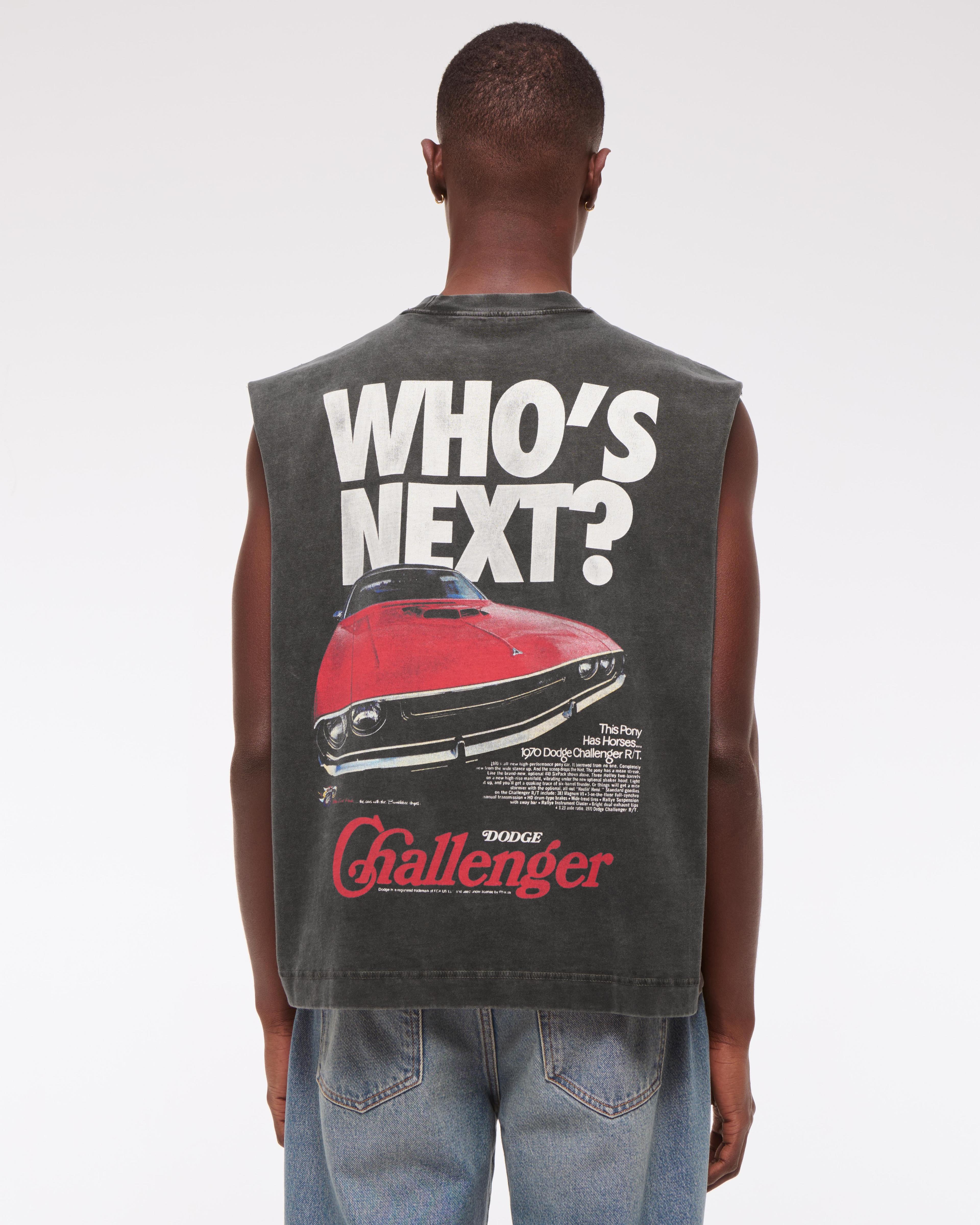 Dodge Challenger Graphic Cropped Tank Product Image