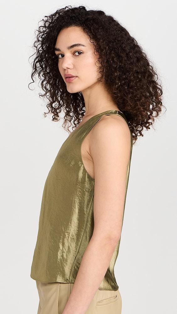 Vince Crossover V Neck Tank | Shopbop Product Image