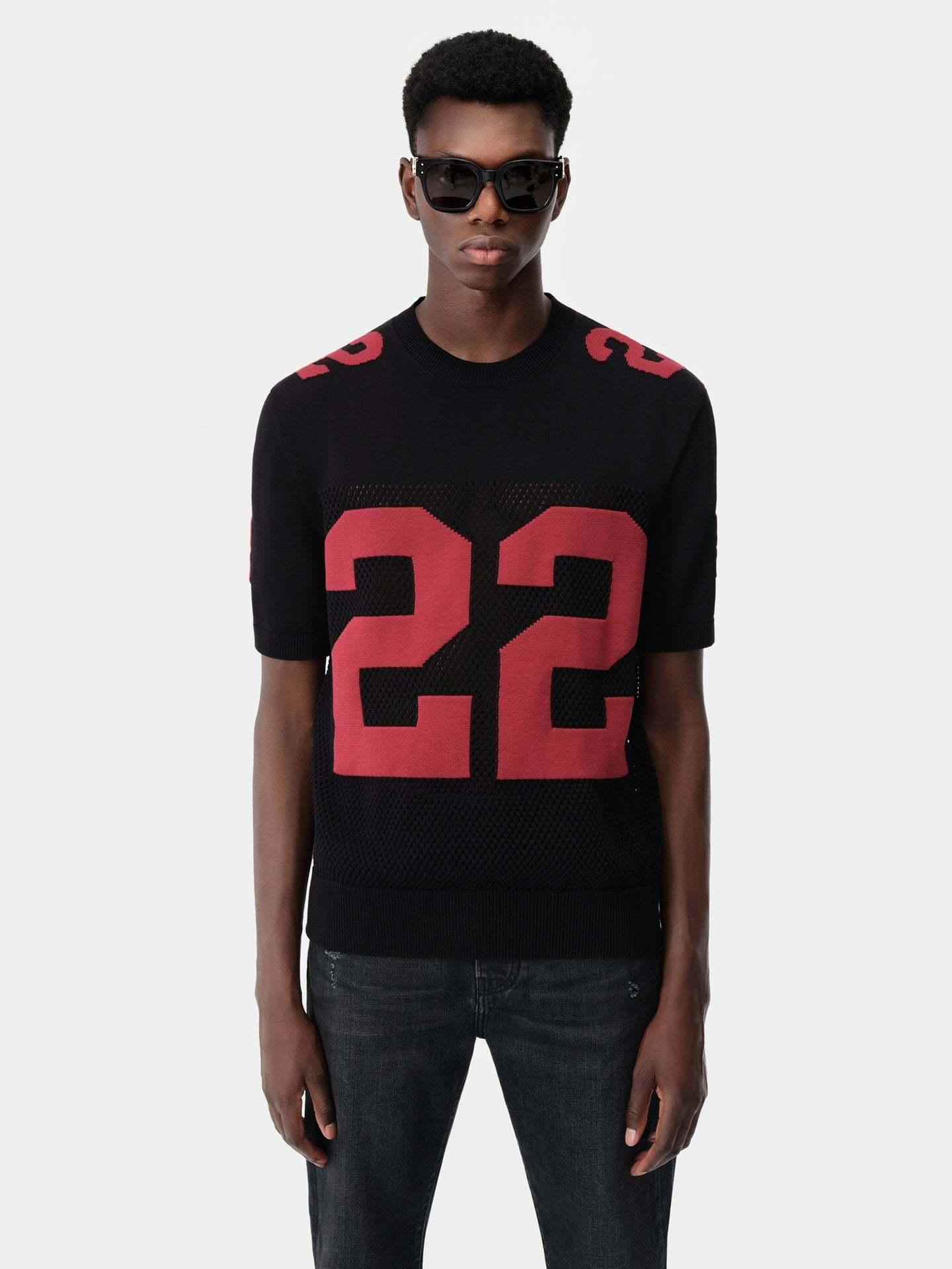 AMIRI Open-necked Black Shirt Product Image