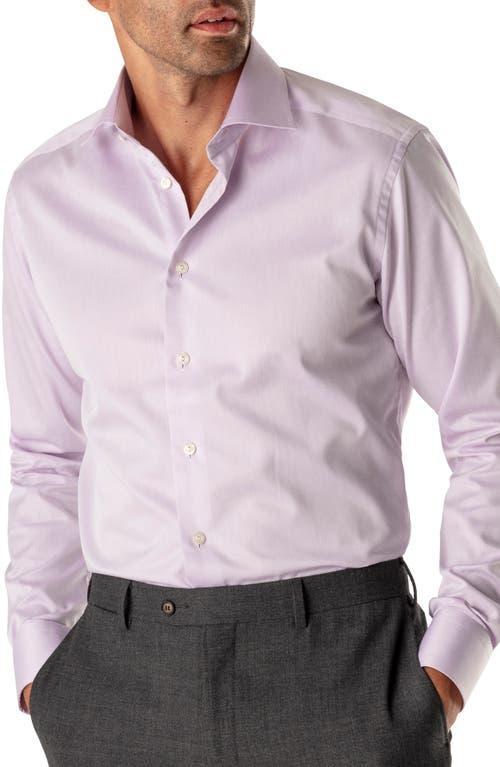 Eton Contemporary Fit Twill Dress Shirt Product Image