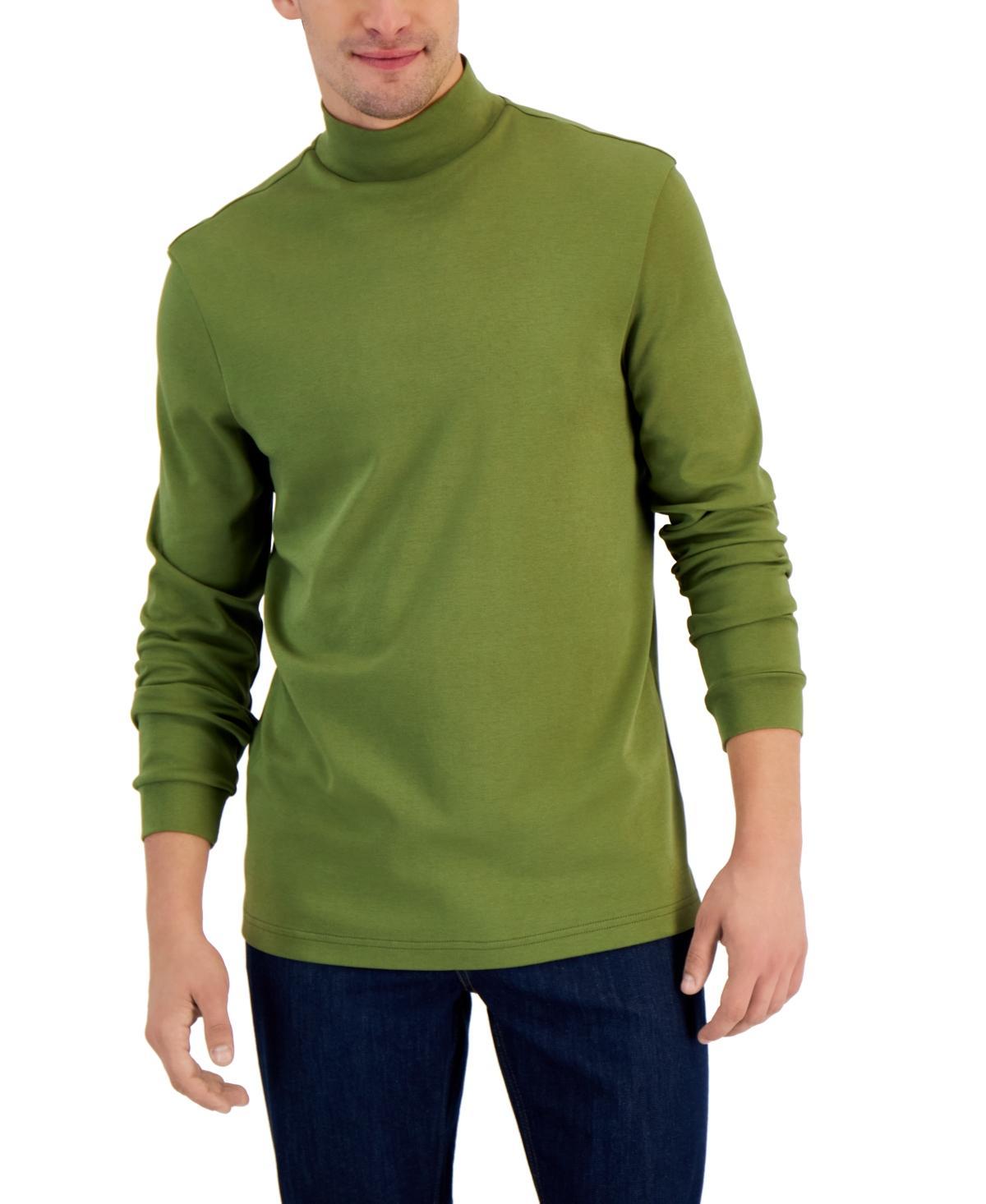 Club Room Mens Solid Mock Neck Shirt, Created for Macys Product Image