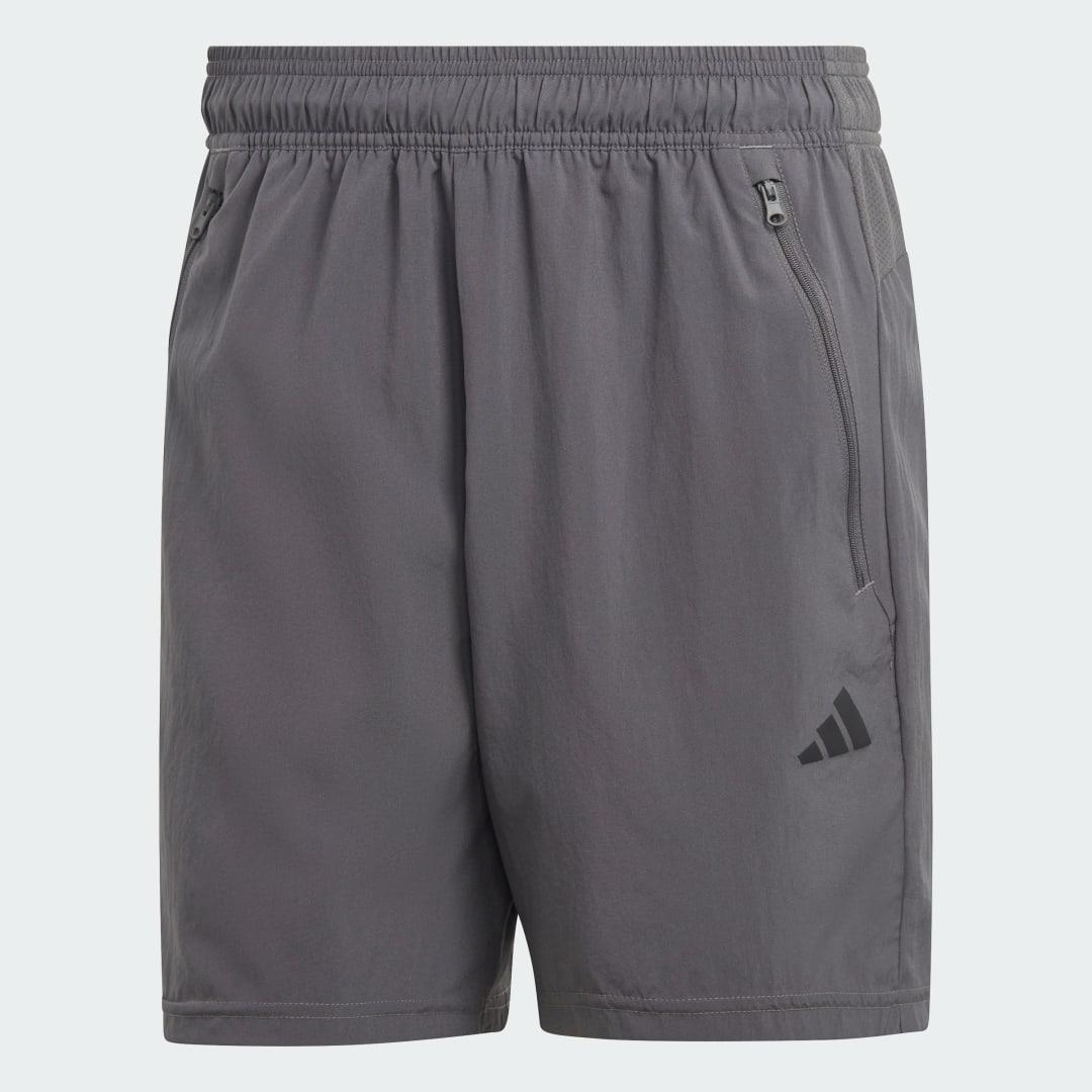 adidas Train Essentials Woven Training Shorts Grey Five S 7 Mens Product Image