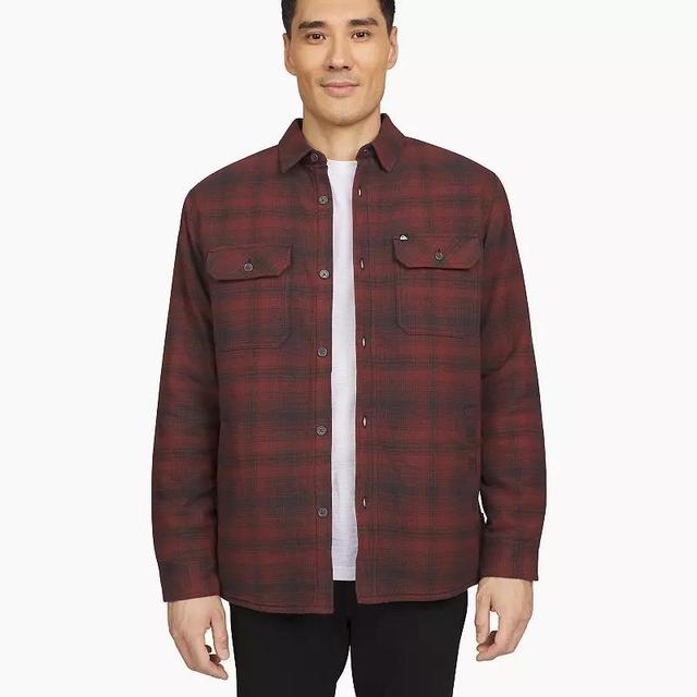 Mens Quiksilver Escape Sherpa Lined Overshirt Product Image