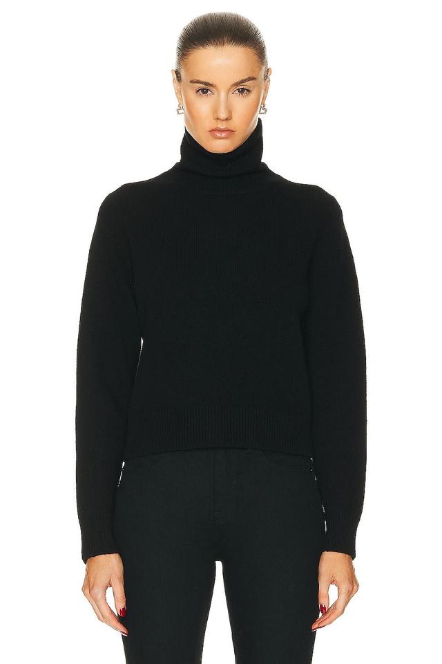 NILI LOTAN Hollyn Sweater in Black - Black. Size L (also in ). Product Image