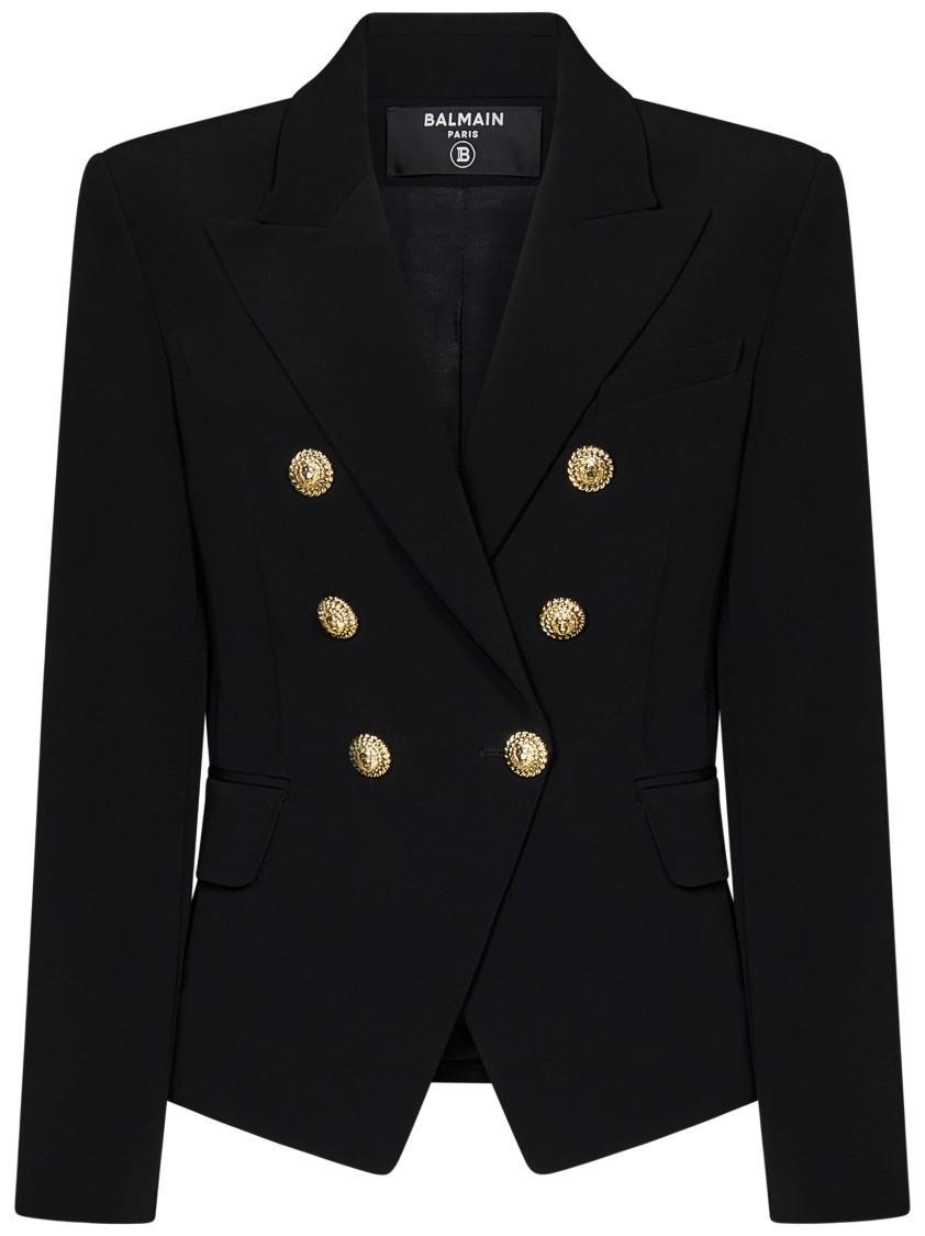 BALMAIN Coats & Jackets In Black Product Image