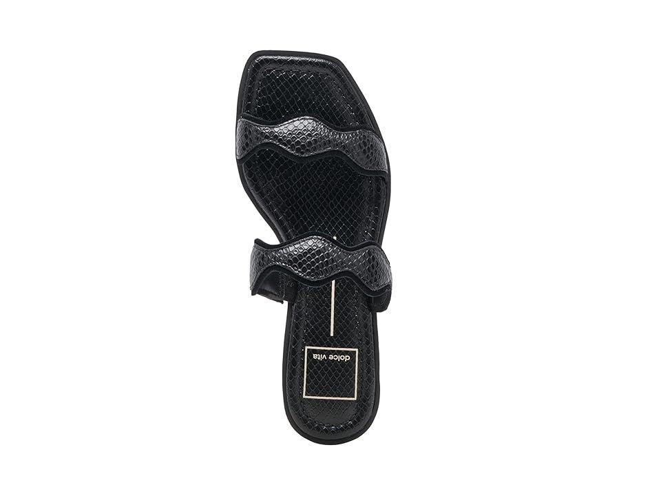 Dolce Vita Womens Ilva Slip On Square Toe Slide Sandals Product Image