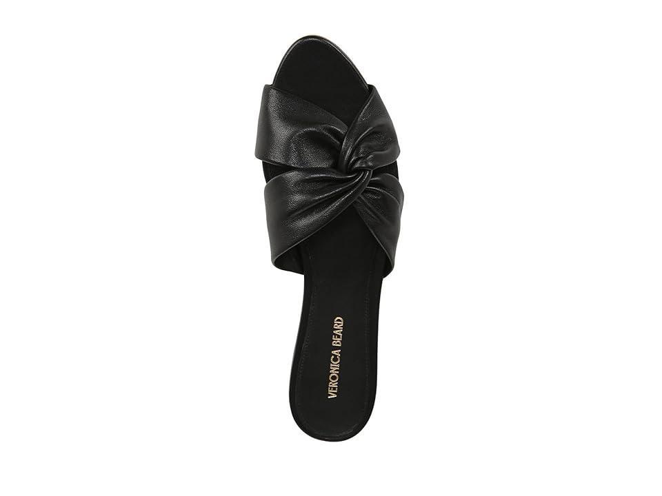 Seraphina Twisted Leather Slide Sandals Product Image