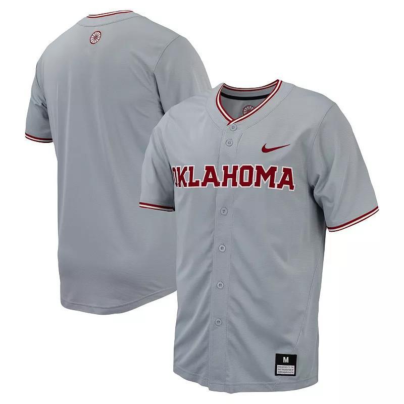 Oklahoma Nike Men's College Replica Baseball Jersey Product Image