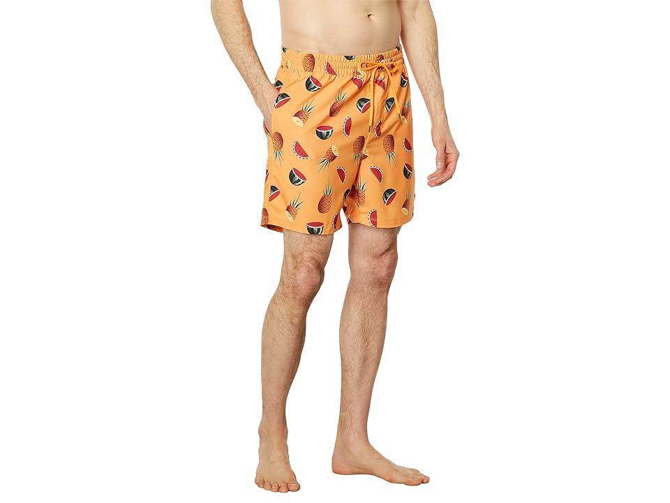 Hurley Cannonball 17 Volley (Nectarine) Men's Swimwear Product Image