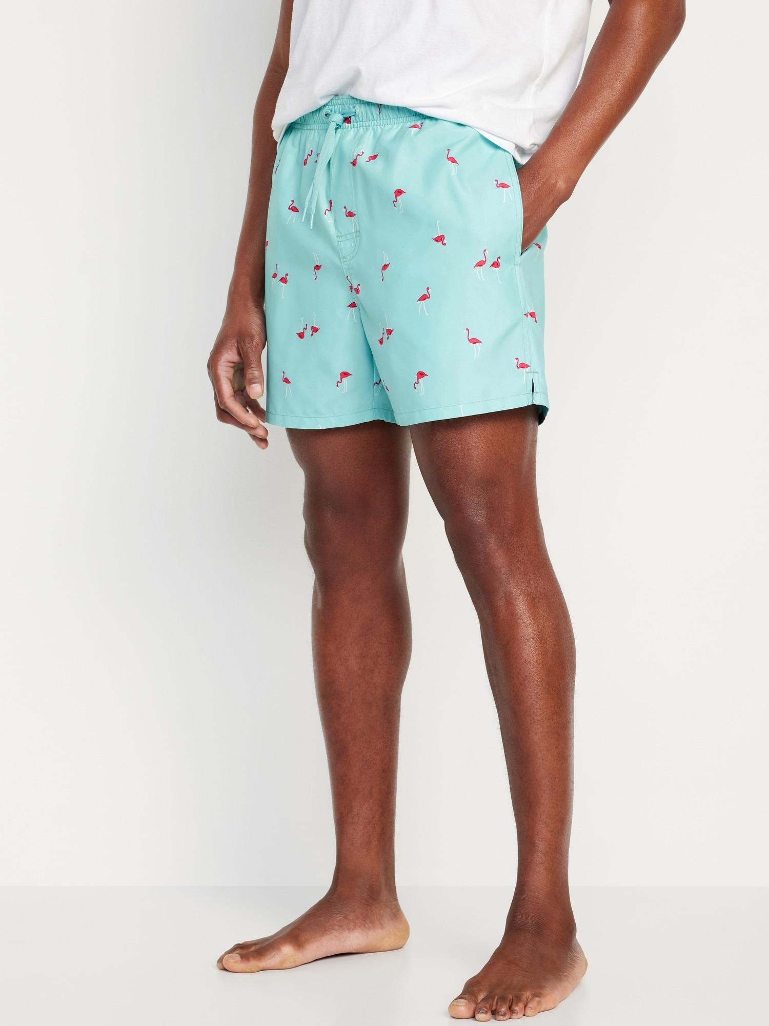 Printed Swim Trunks -- 5-inch inseam Product Image