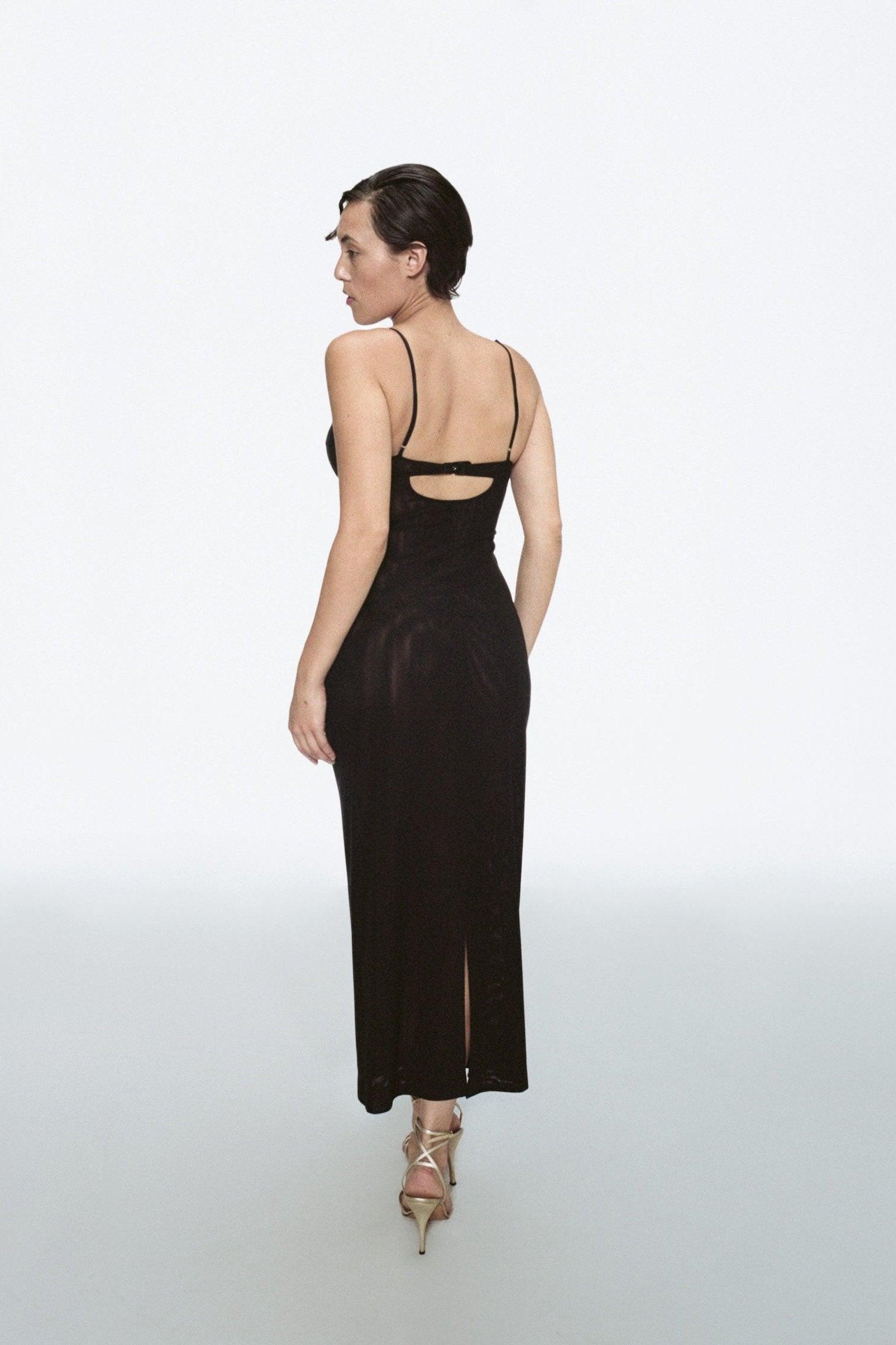 FLORENCE DRESS - BLACK Product Image