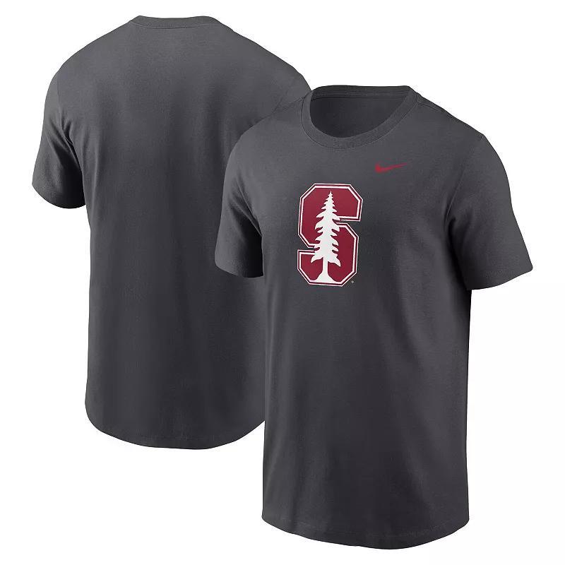 Mens Nike Anthracite Stanford Cardinal Primetime Evergreen Logo T-Shirt Product Image