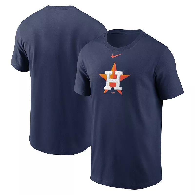 Mens Nike Houston Astros Fuse Logo T-Shirt Blue Product Image